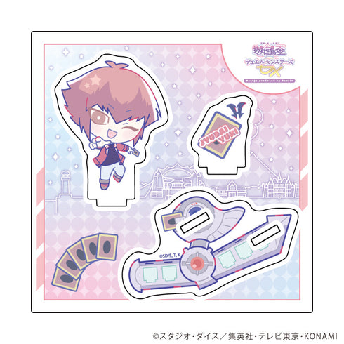 『遊☆戯☆王デュエルモンスターズGX Design produced by Sanrio』アクリルスタンドプレート01/遊城十代(コラボイラスト)